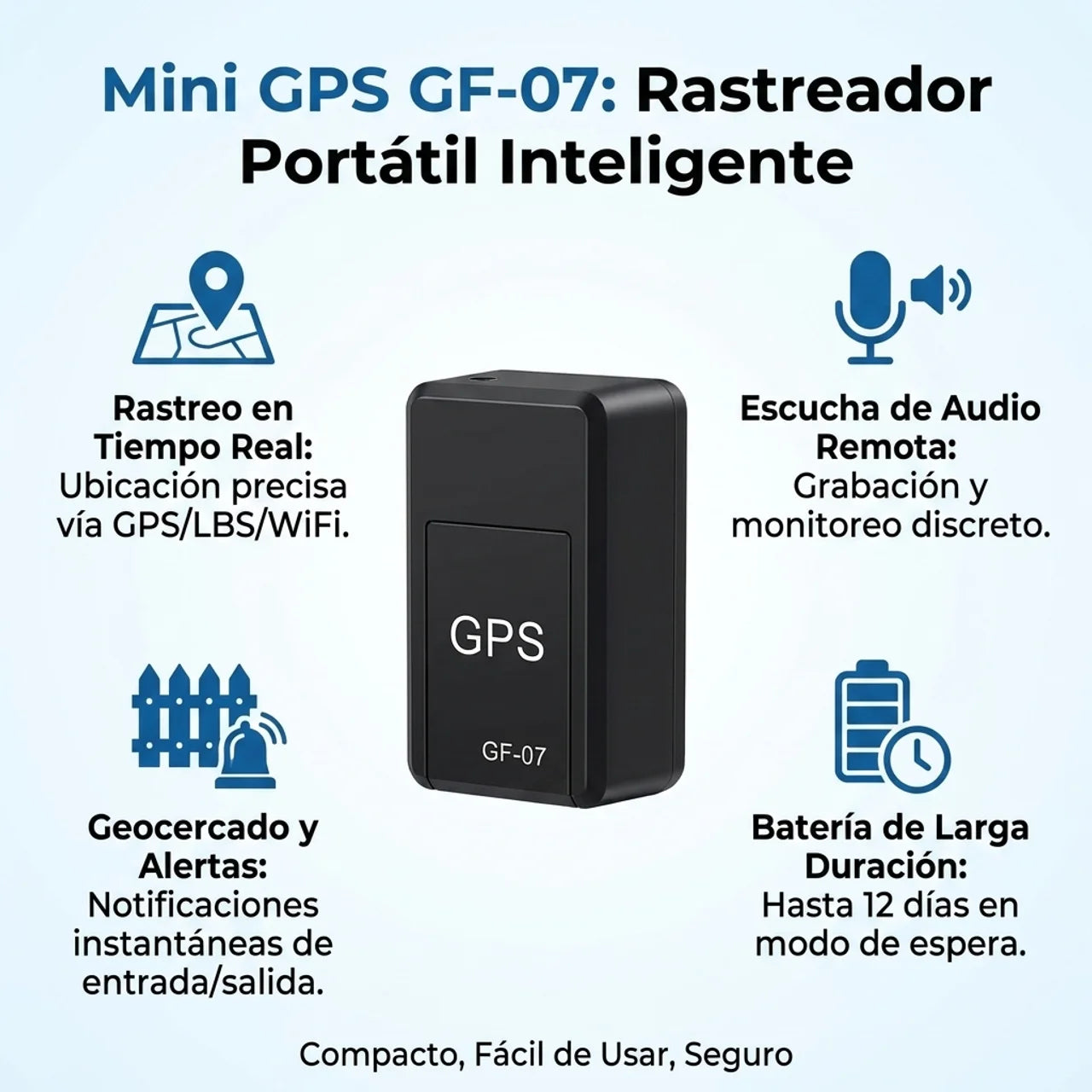Mini GPS (Espía Magnético)