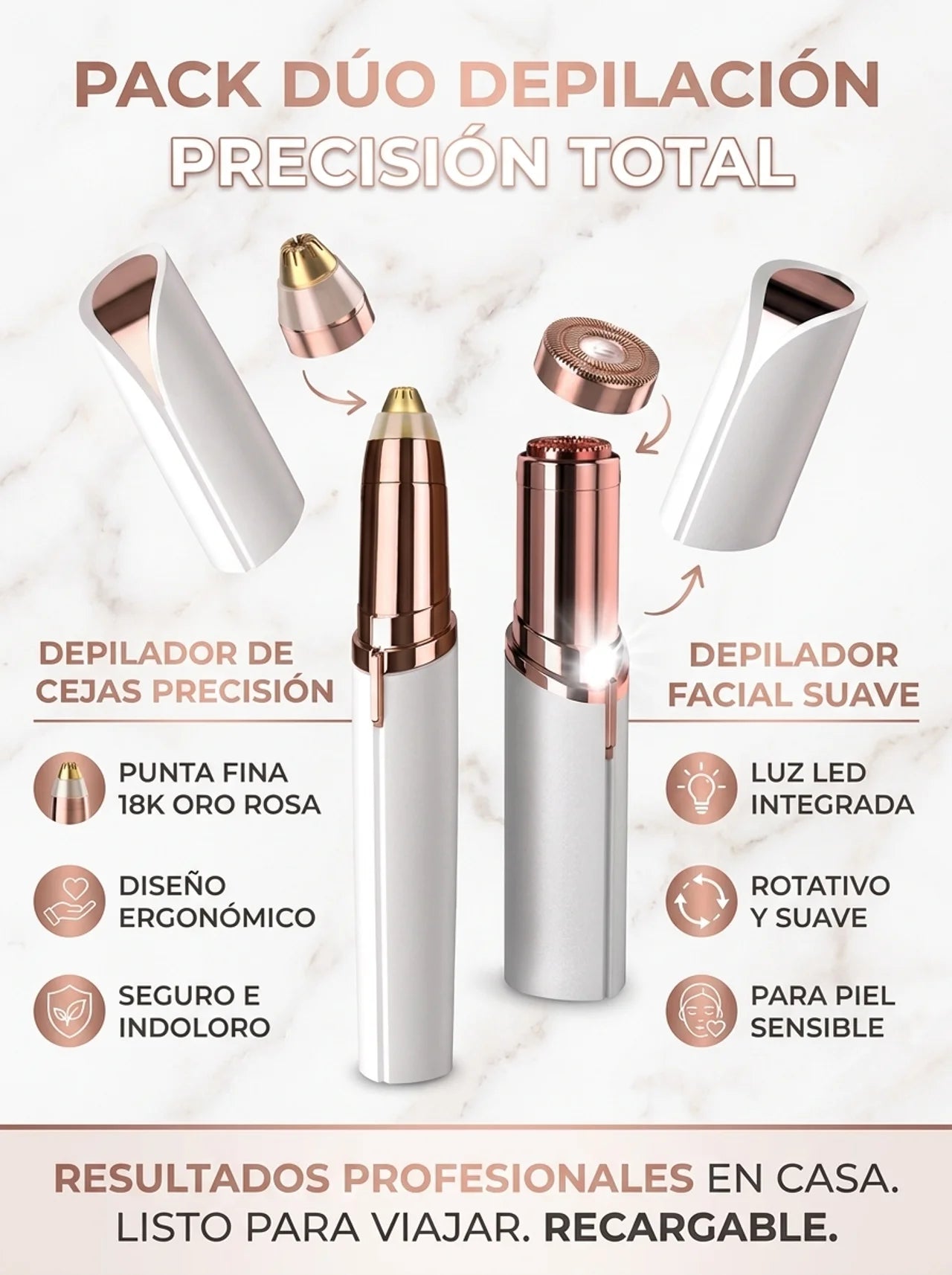 Duo Perfecto: Lujo Minimalista en Tu Belleza (La combinación que todo el mundo quiere)