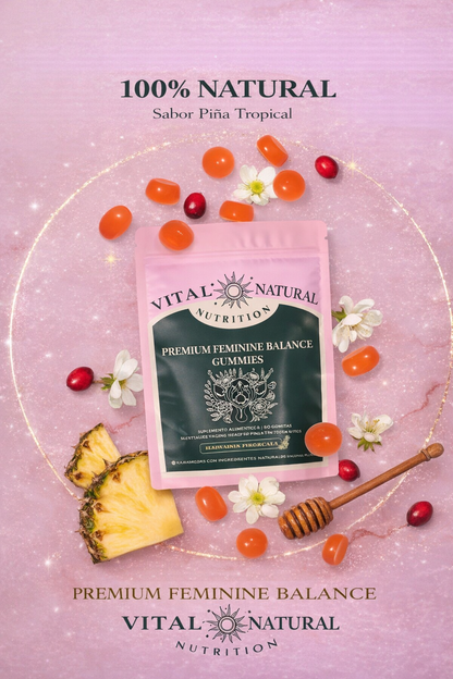 Gomitas para el equlíbrio femenino ph (60 gominolas) Tu Bienestar al Completo