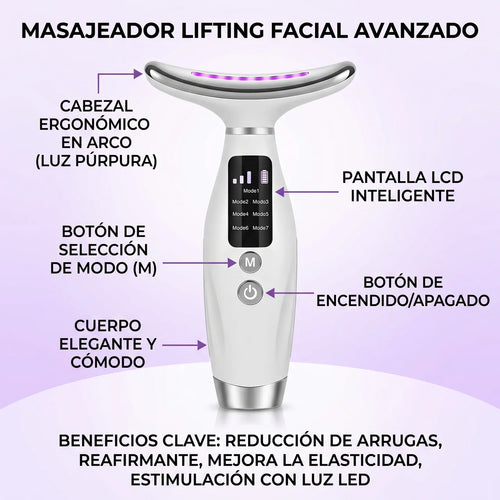 Masajeador Facial Antiarrugas Lifting