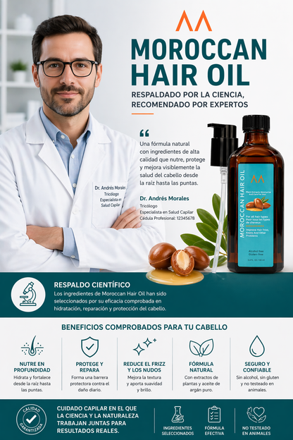 Moroccan Hair Oil
