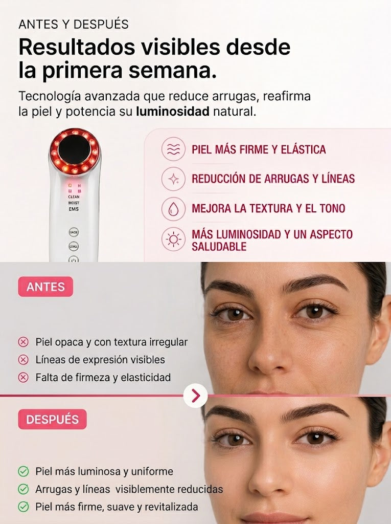 Masajeador Facial Antiarrugas