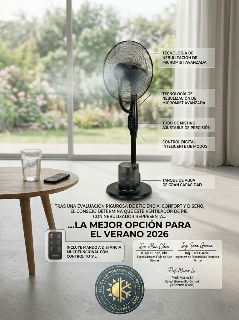 Ventilador de Pie Nebulizador con Mando a Distancia Sprair InnovaGoods