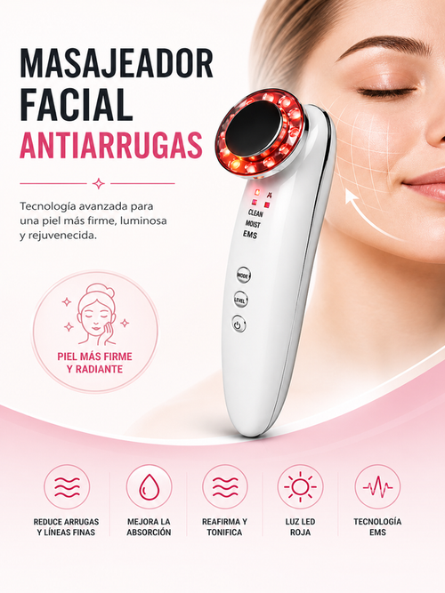 Masajeador Facial Antiarrugas