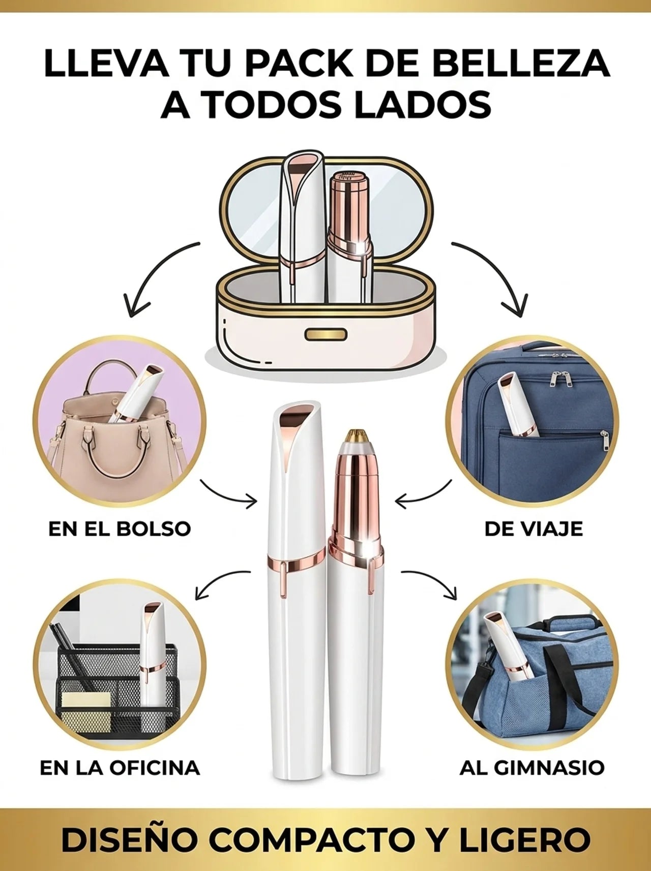 Duo Perfecto: Lujo Minimalista en Tu Belleza (La combinación que todo el mundo quiere)